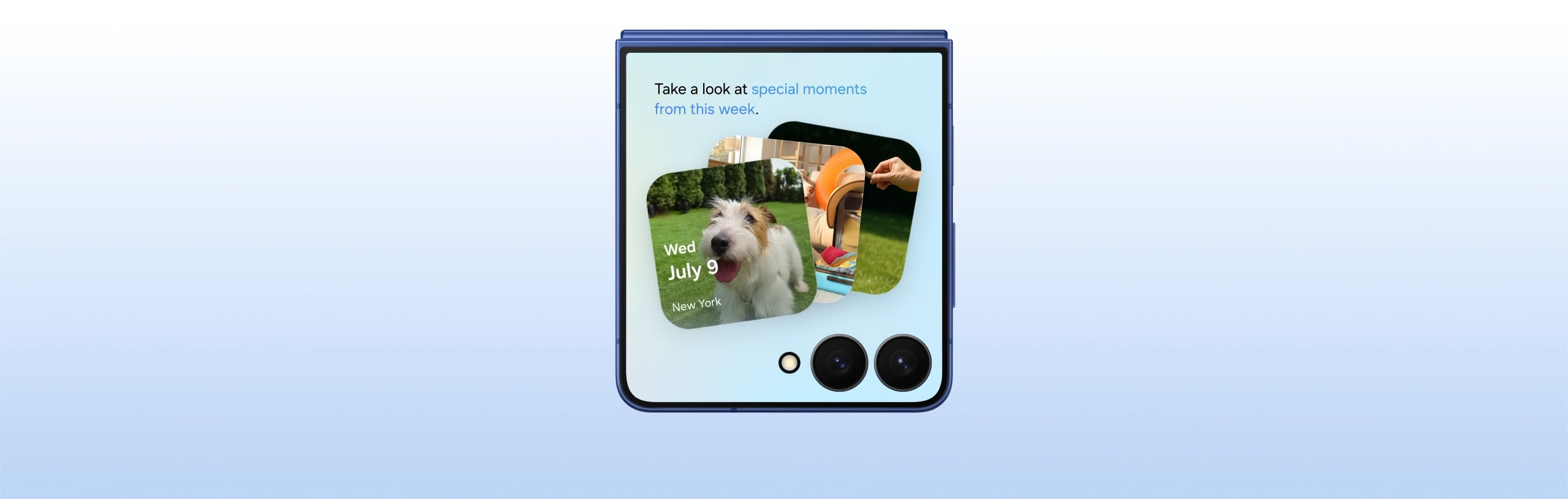 Mobilní telefon SAMSUNG Galaxy Z Flip 7 12GB512GB Blue