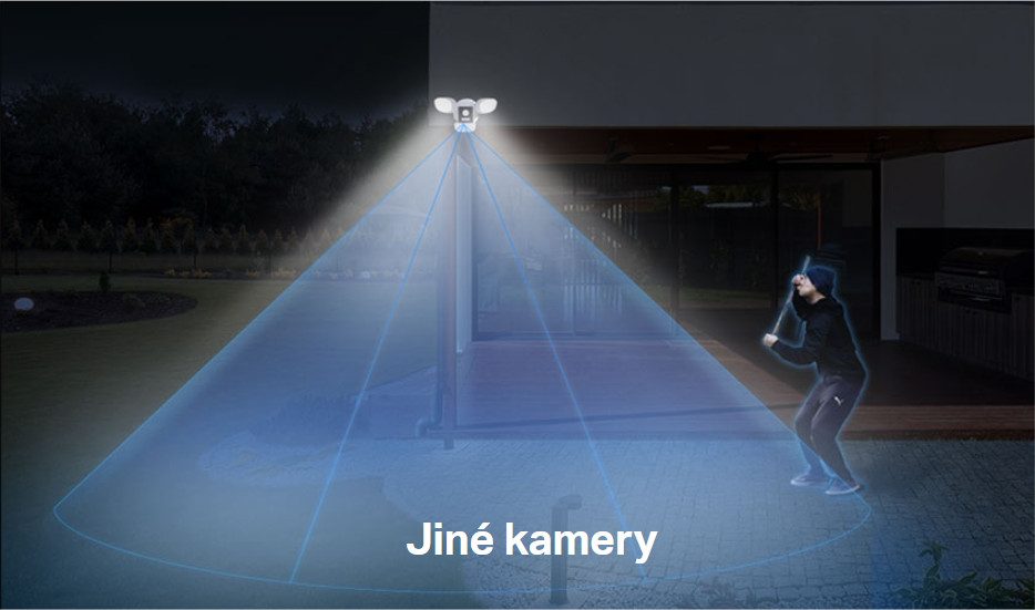 Venkovní smart kamera s reflektory TPLINK Tapo C720