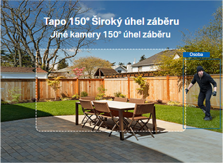 Venkovní smart kamera s reflektory TPLINK Tapo C720