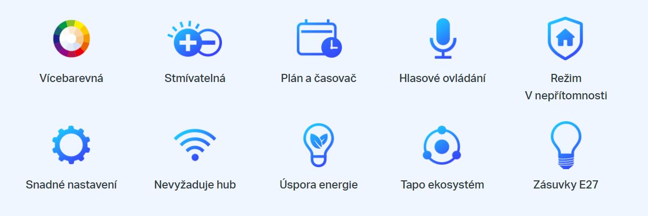 LED žárovka TPLINK Tapo L530E 2 ks