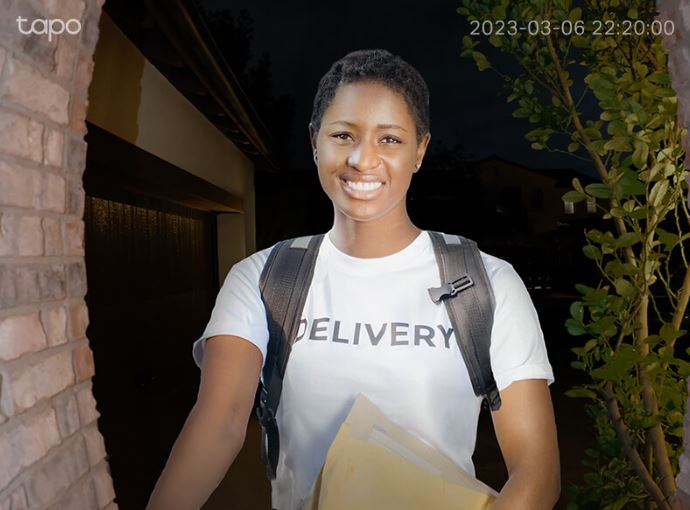 Chytrý dveřní zvonek s kamerou TPLINK Tapo D230S1