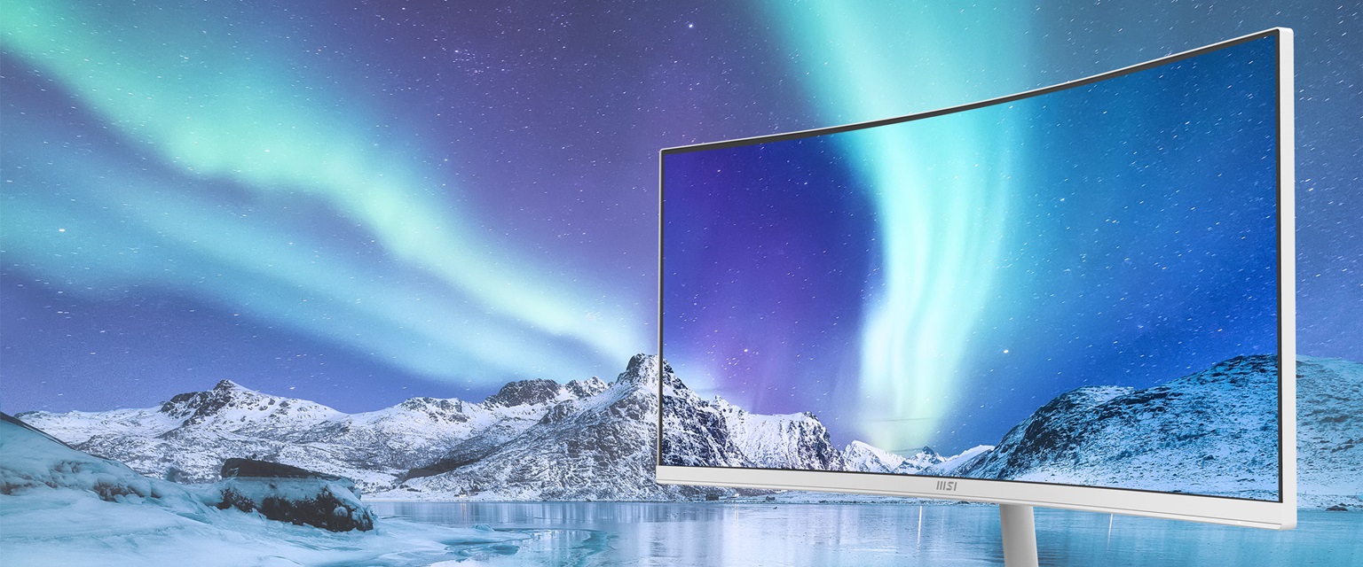 34 LED monitor MSI Pro MP341CQ black