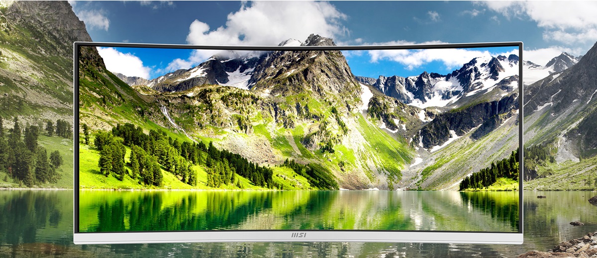 34 LED monitor MSI Pro MP341CQ black