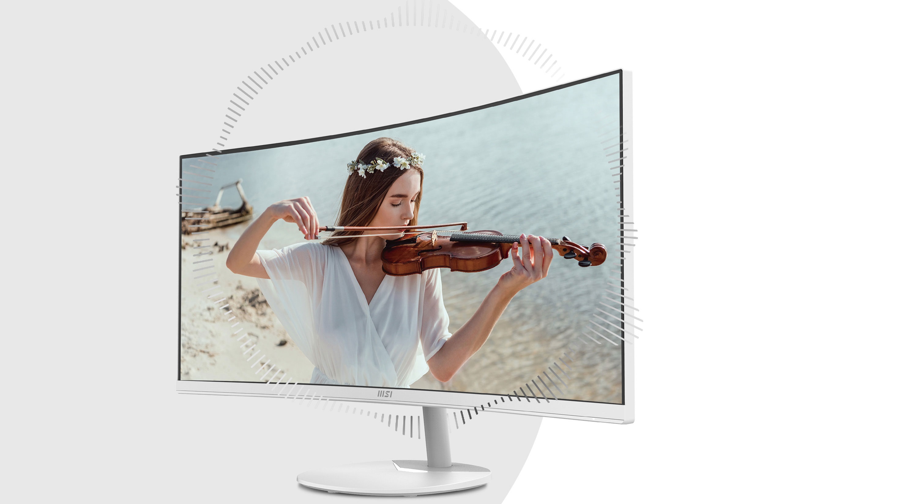 34 LED monitor MSI Pro MP341CQ black