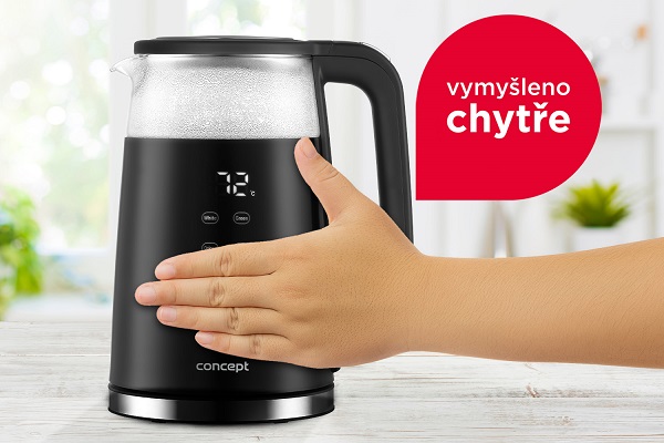 Rychlovarná konvice s regulací teploty CONCEPT RK4100