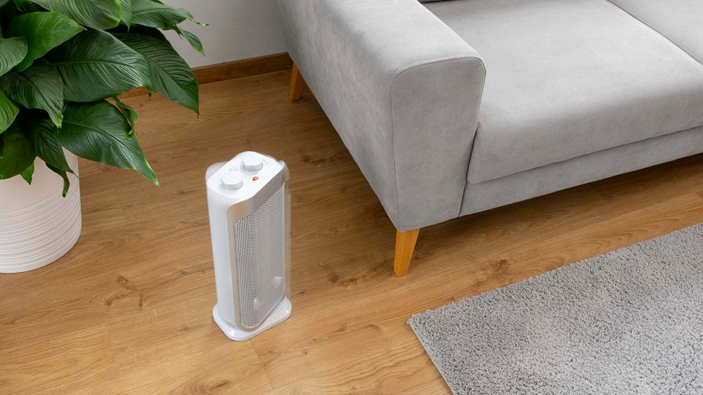 Teplovzdušný konvektor SENCOR SFH 8050SL keramické topidlo stříbrný silver