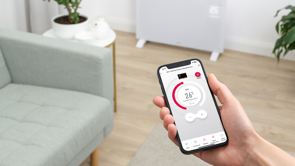 Teplovzdušný konvektor SENCOR SCF 4240WH