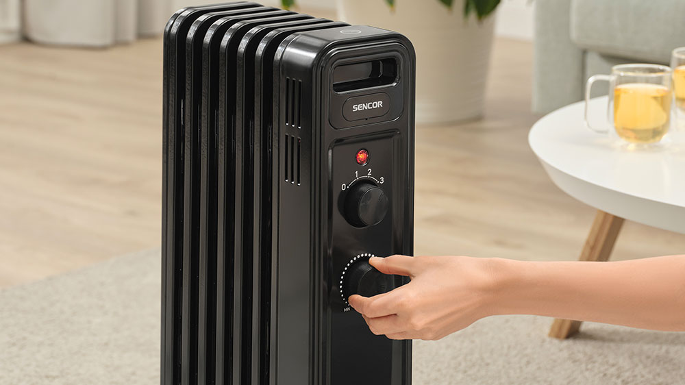 Olejový radiátor SENCOR SOH 3507BK