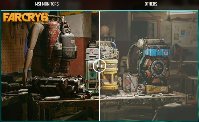 32 LED monitor MSI G32C4X