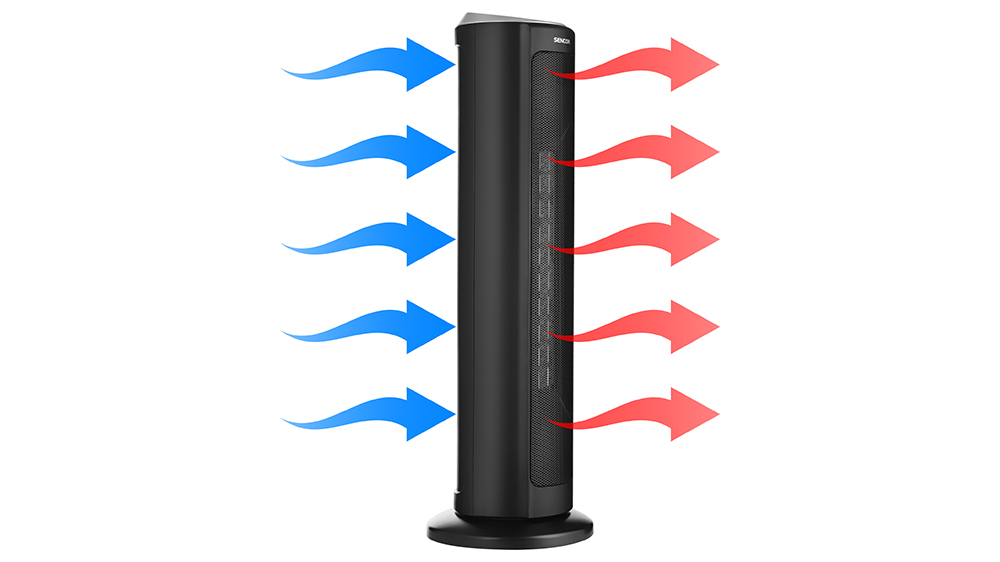 Keramický radiátor SENCOR SFH 8990BK