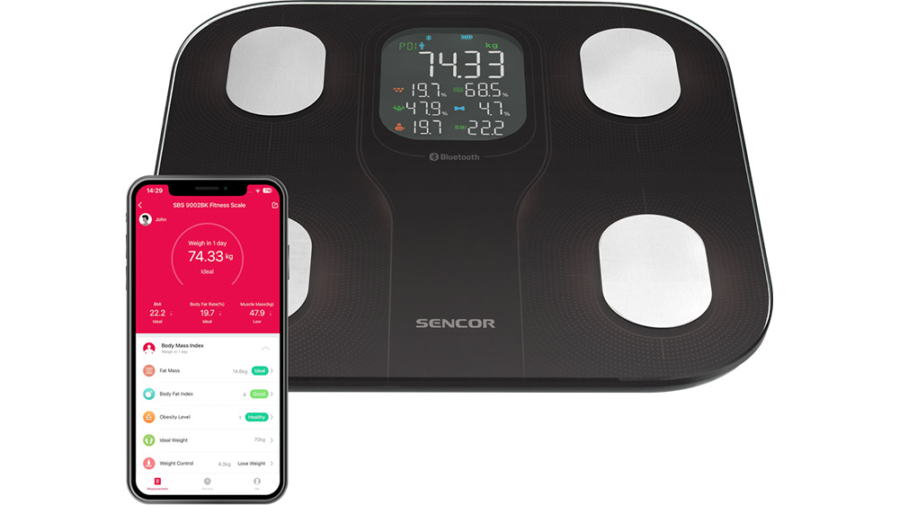 Osobní váha SENCOR SBS 9002BK