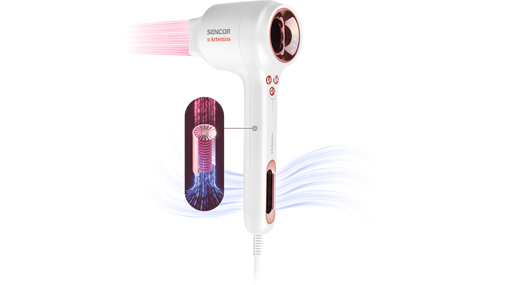Fén na vlasy SENCOR SHD 9100RS Artemiss