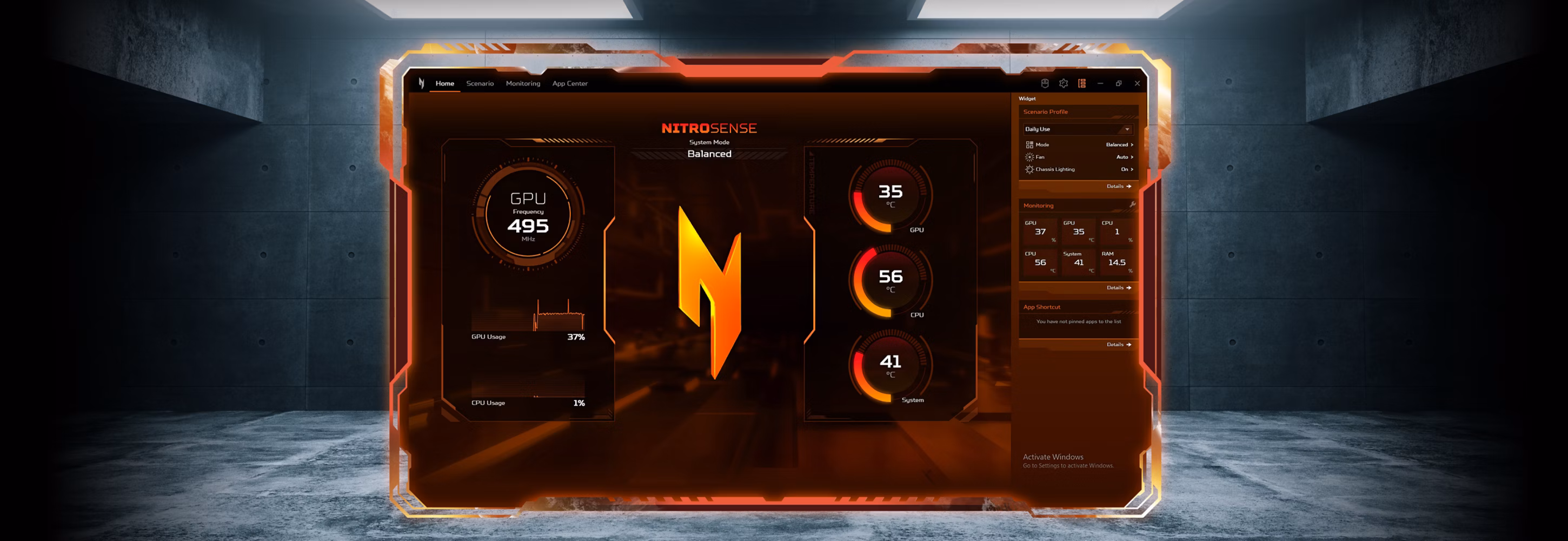 Herní notebook ACER Nitro V 14 AI ANV1462R9VY