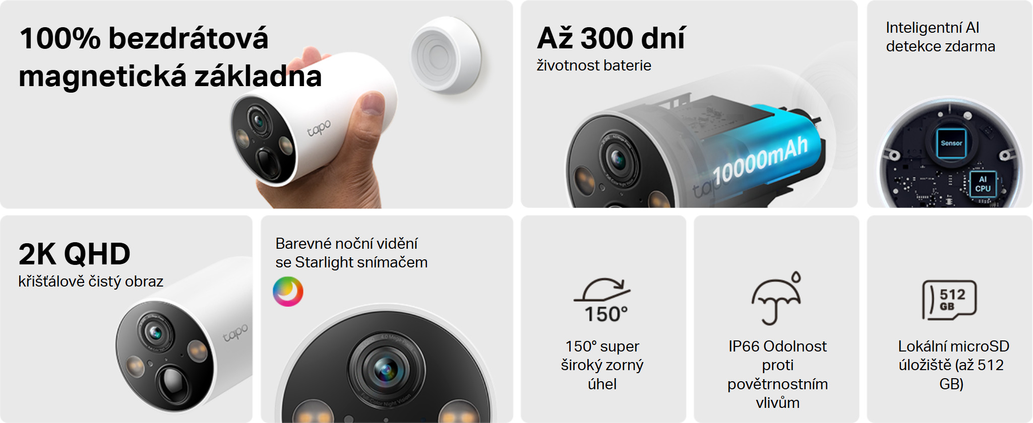 Kamera TPLINK Tapo C4254pack