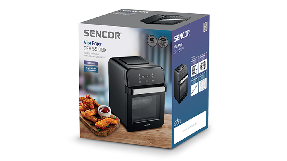 Horkovzdušná fritéza SENCOR SFR 5510BK