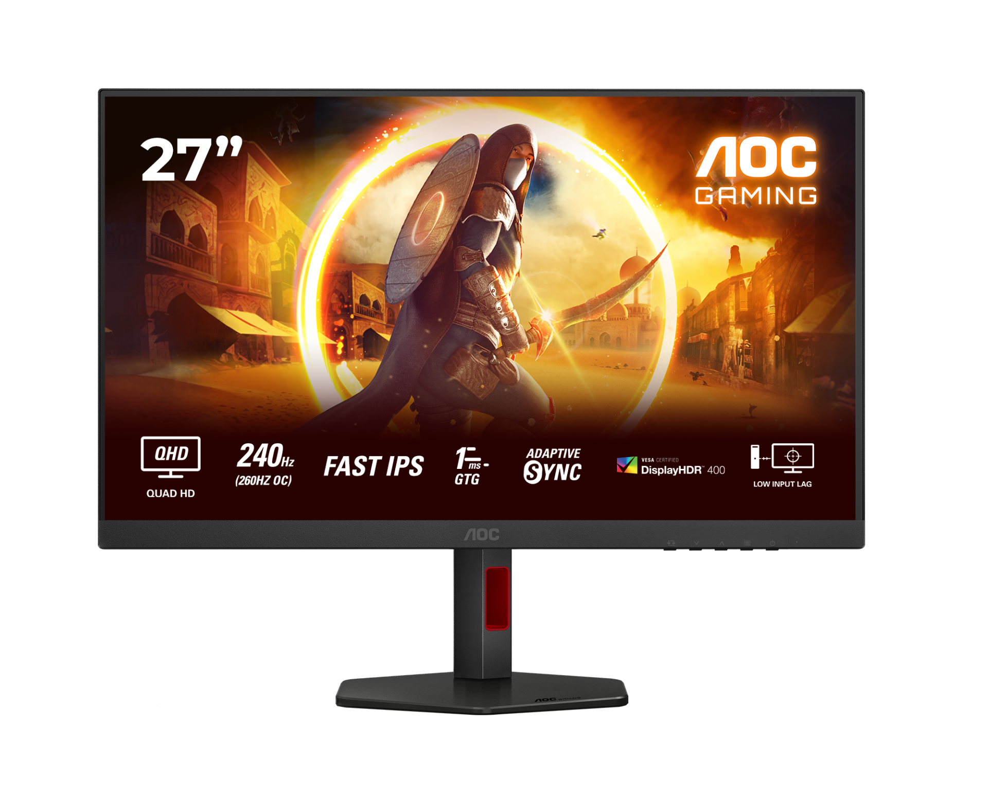 27 LED monitor AOC Gaming Q27G4ZR