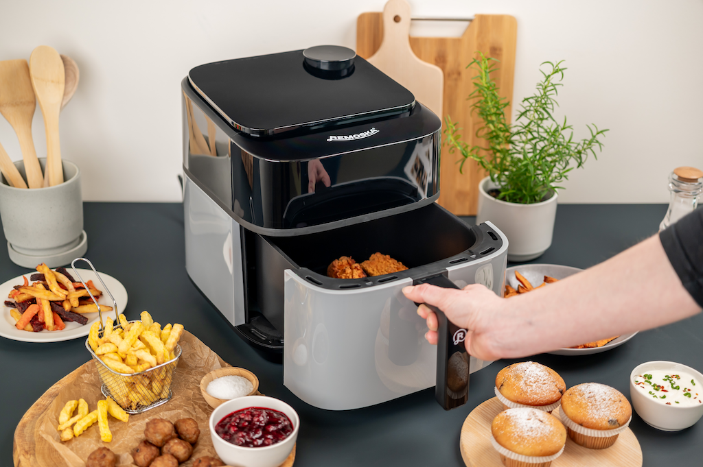 Horkovzdušná fritéza REMOSKA Vento SteamChef R301002