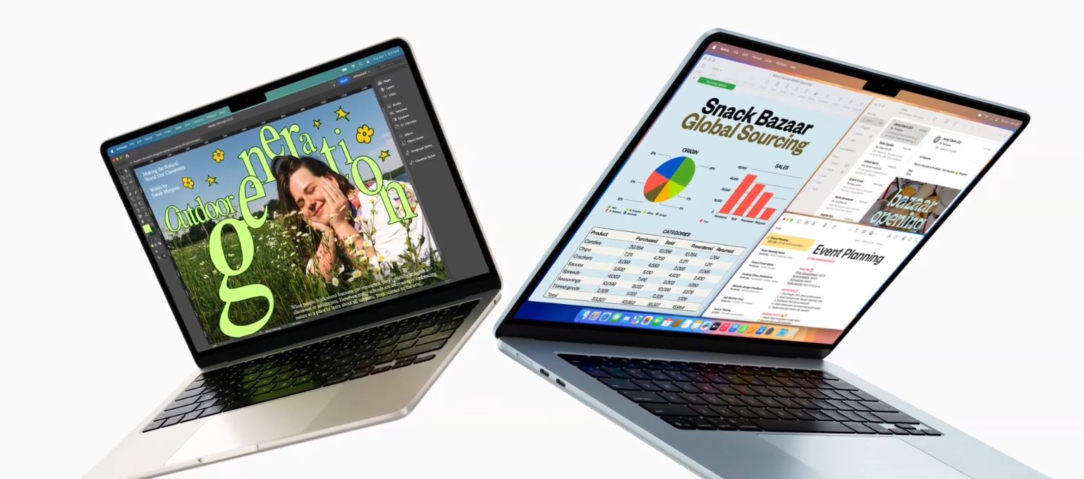 Notebook APPLE MacBook Air 15 Silver