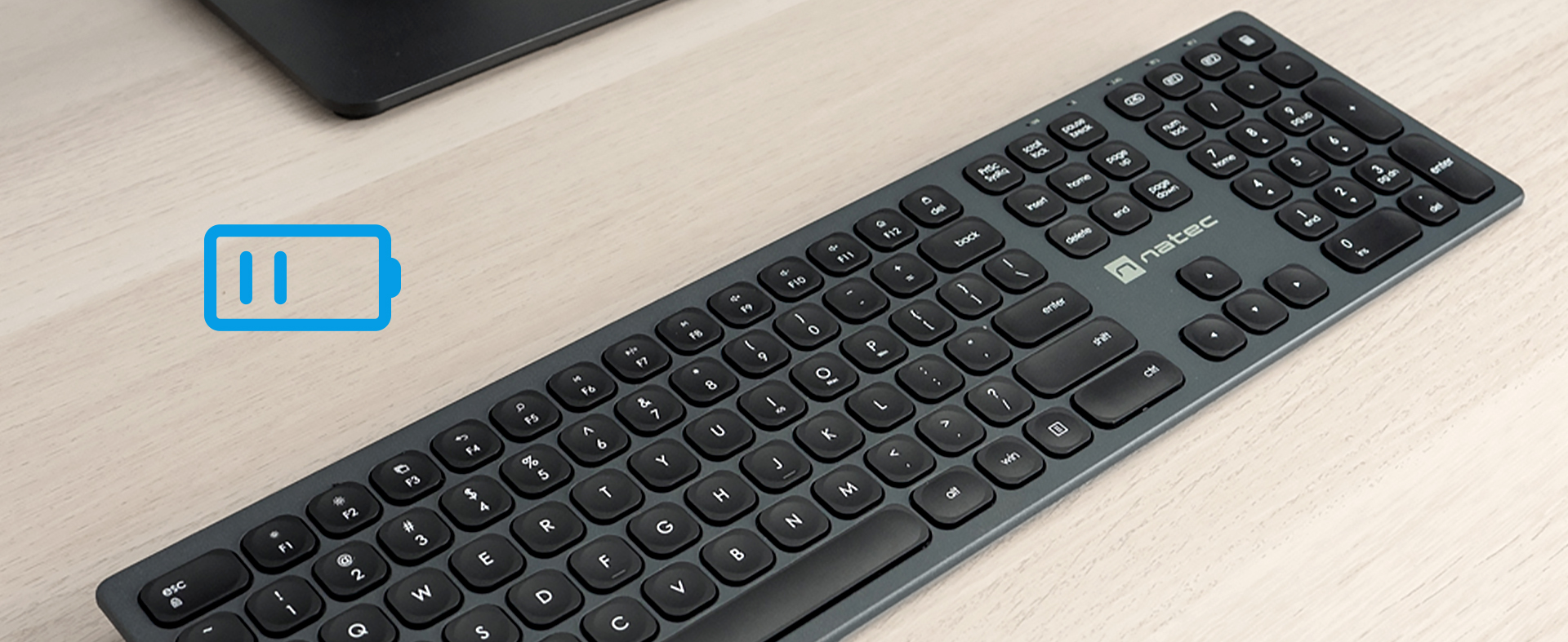 Bezdrátová Bluetooth NATEC Dolphin NKL1977