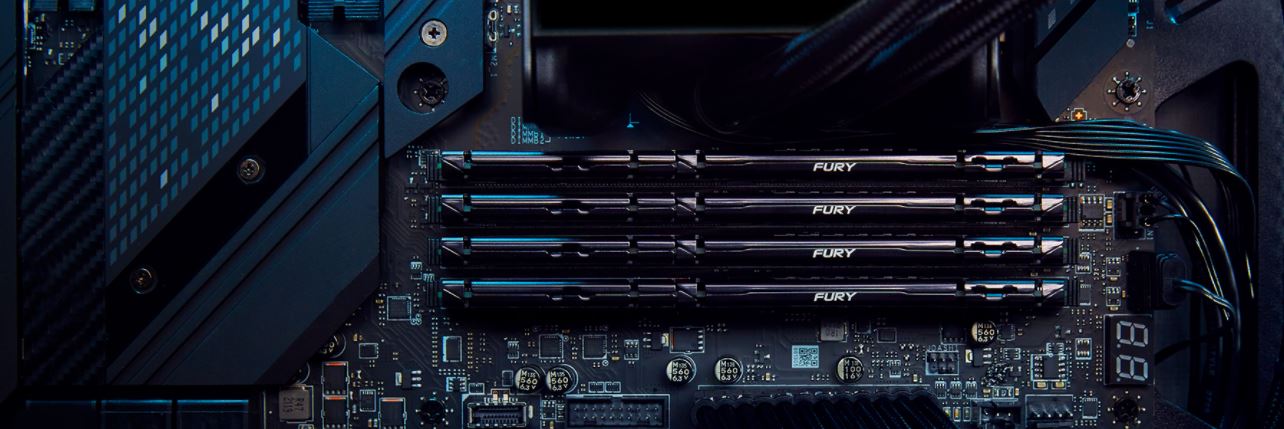 Paměťový modul KINGSTON FURY Beast Black 32GB DDR5 2X16GB 5600MHz CL40