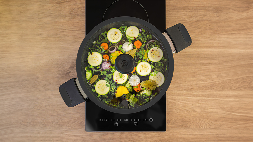 Remoska REMOSKA T4243 TRIA LITE GRANIT WHITE