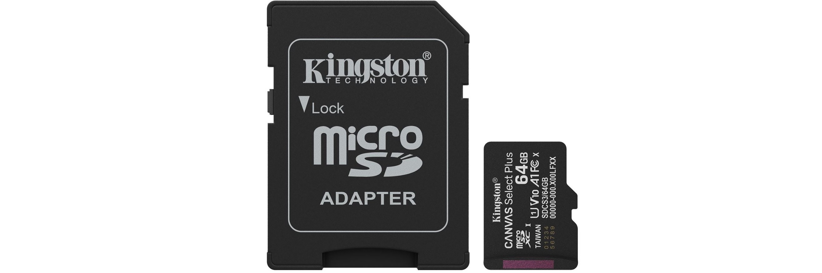Paměťová karta KINGSTON microSDXC 64GB Canvas Select Plus