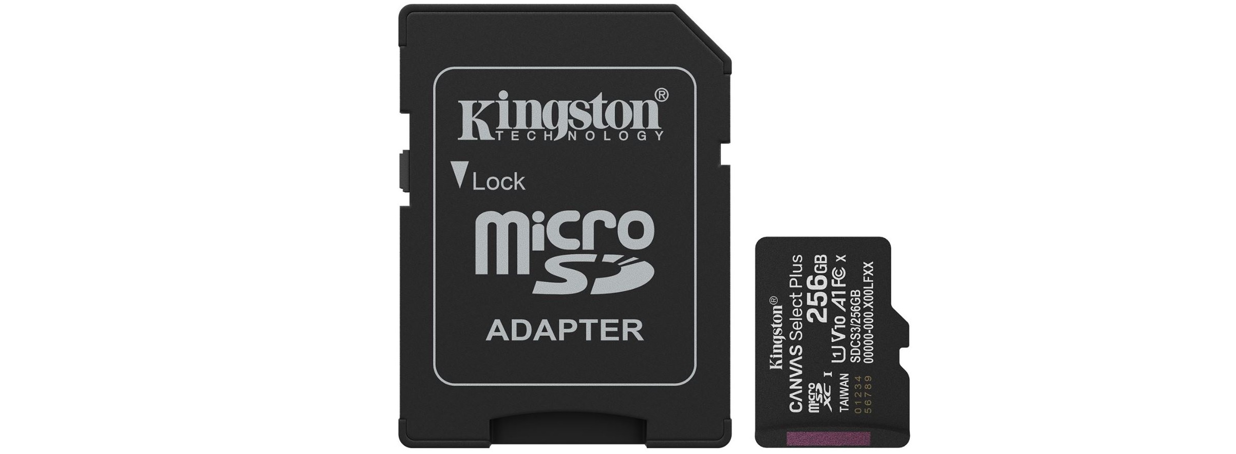 Paměťová karta KINGSTON microSDXC 256GB Canvas Select Plus