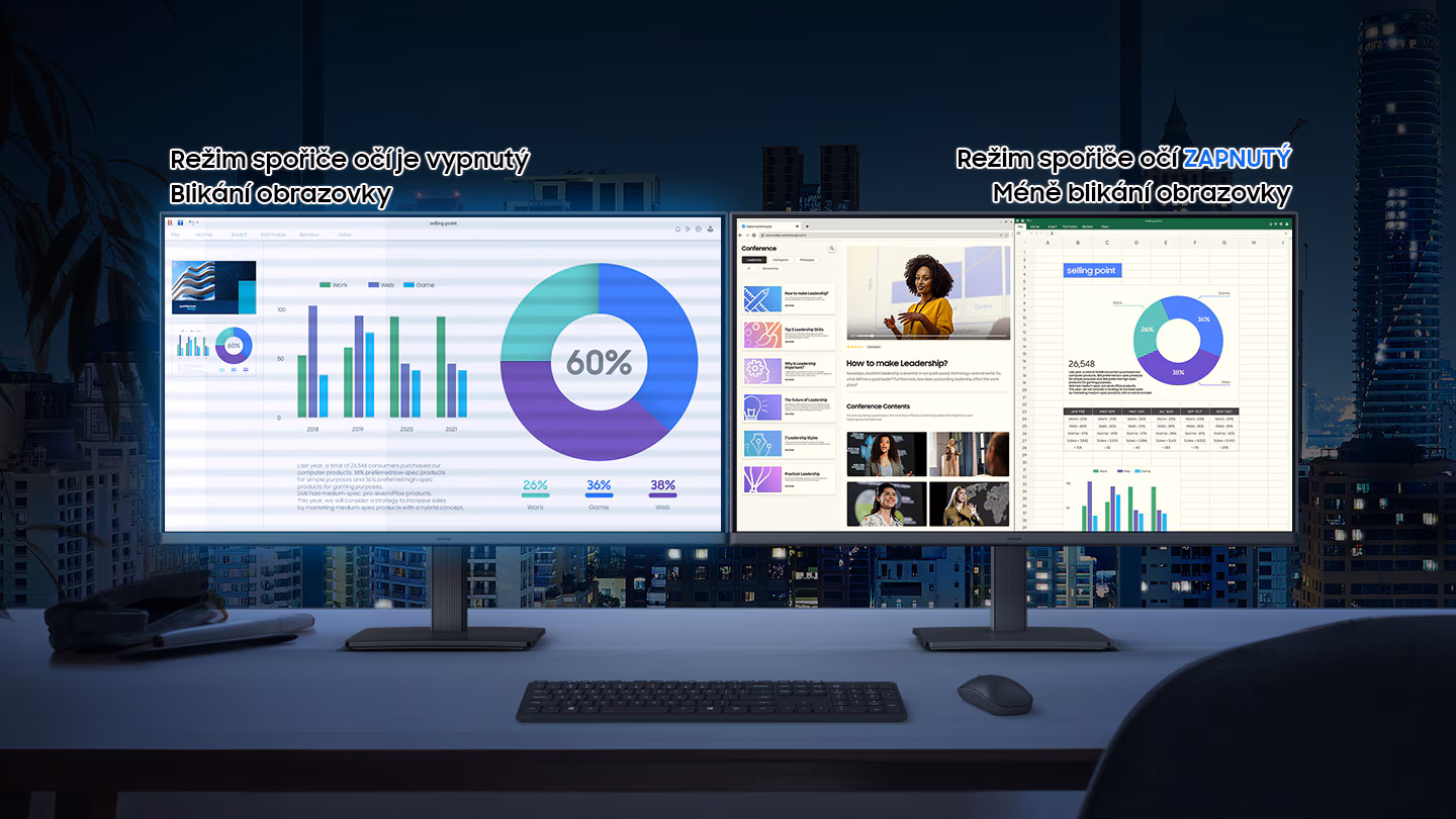 27 LED monitor SAMSUNG Essential Monitor S3 S27D304GAU
