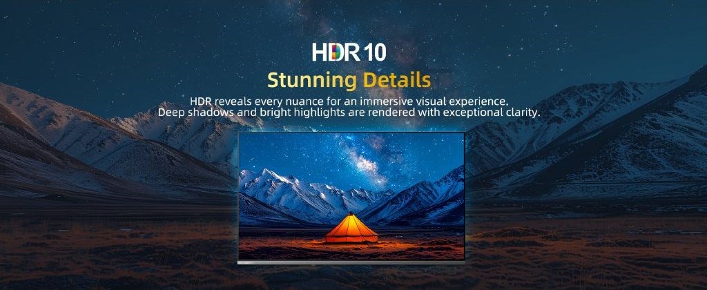 50 LED TV CHiQ U50QST UHD QLED ultratenká Google TV DLG 120 Hz Dolby Audio Frameless metalic