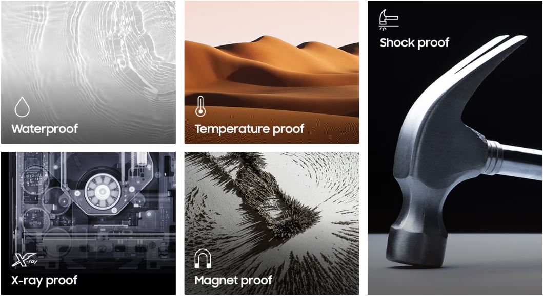 Přenosný flash disk SAMSUNG BAR Plus 64GB Titan Gray