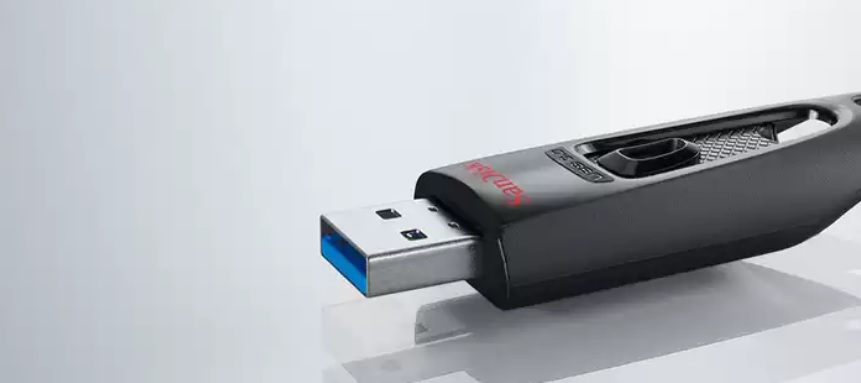 Přenosný flash disk SANDISK Ultra 128GB černý black