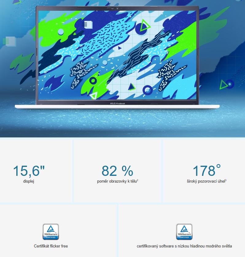 Notebook ASUS Vivobook 15 X1502VABQ1261W