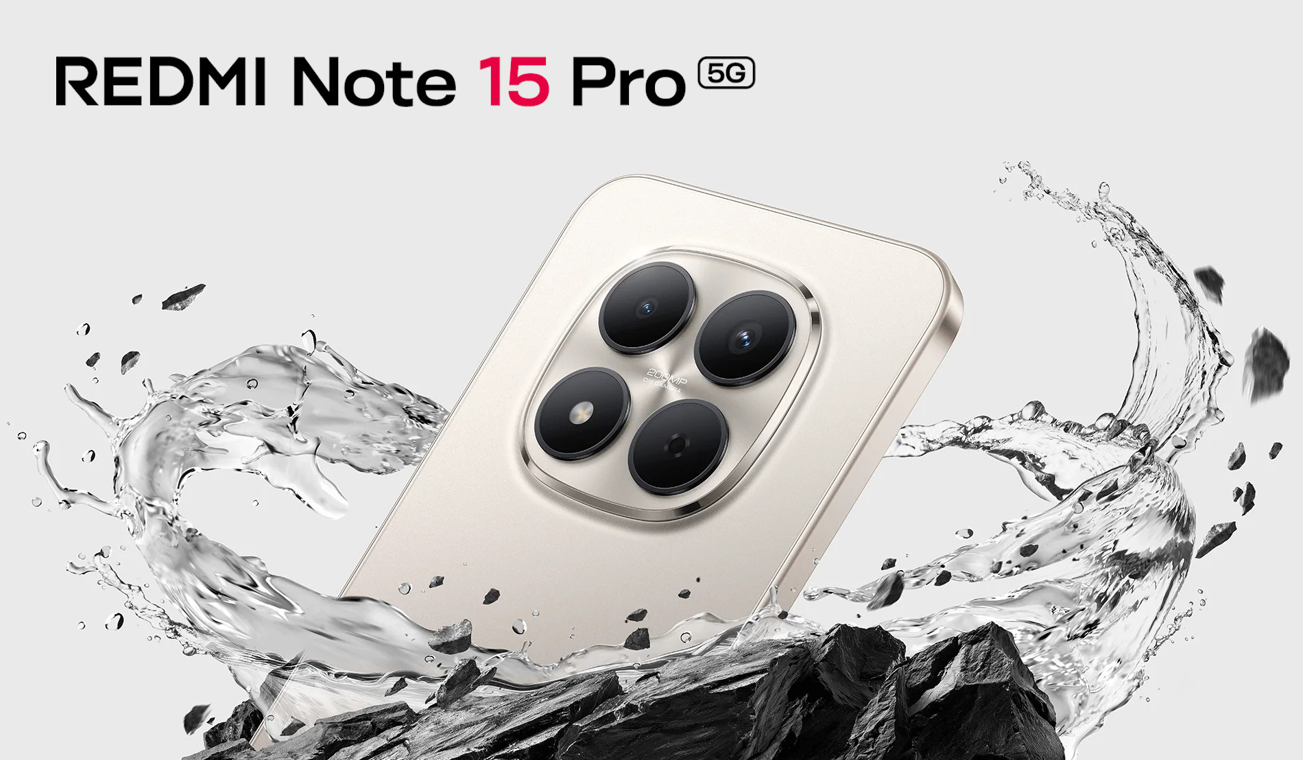 Mobilní telefon XIAOMI Redmi Note 15 Pro 5G 8GB256GB Titanium