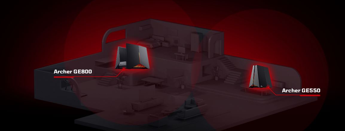 WiFi herní router TPLINK Archer GE550 BE9300 WiFi7