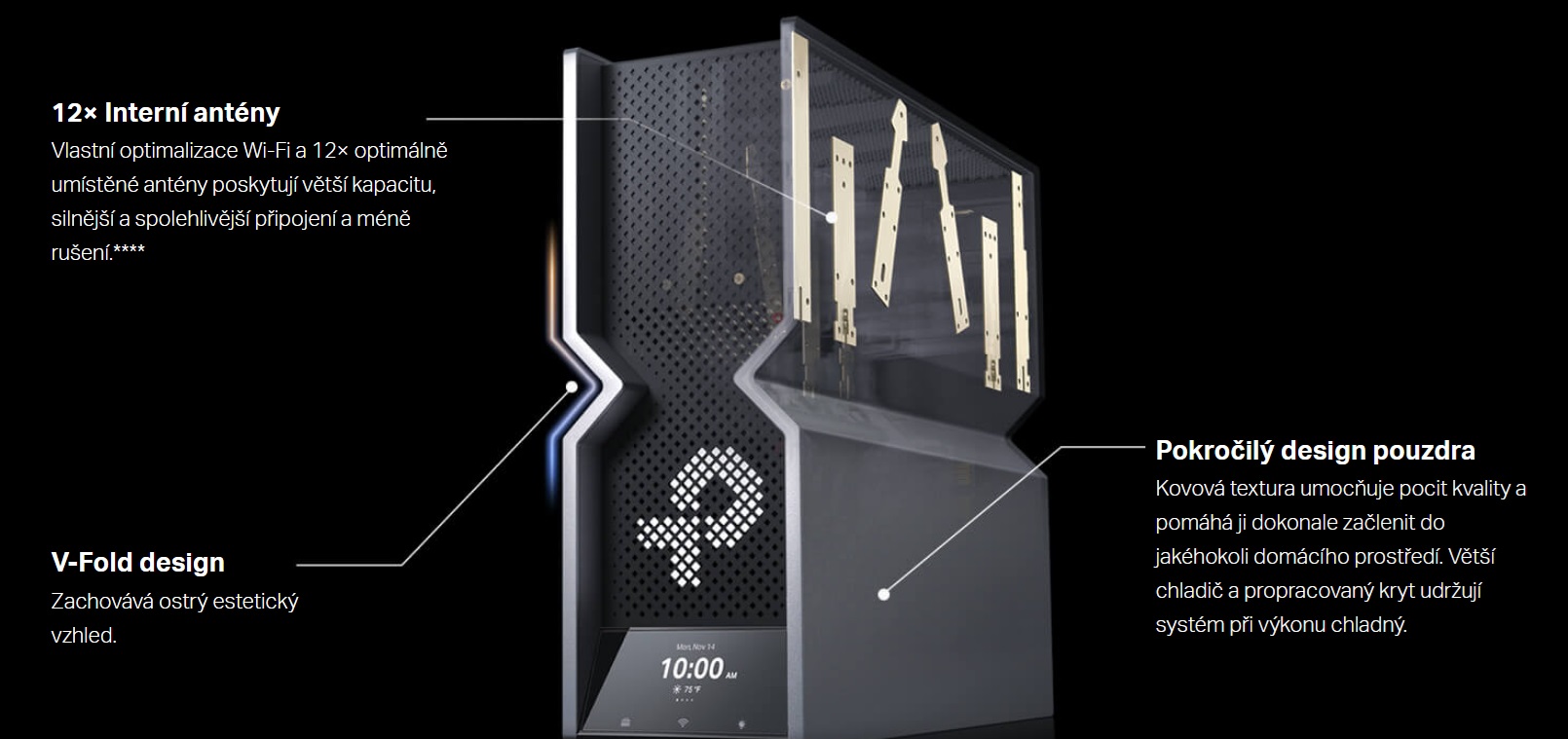 WiFi router TPLINK Archer BE900 BE24000 Quad Band Wifi7