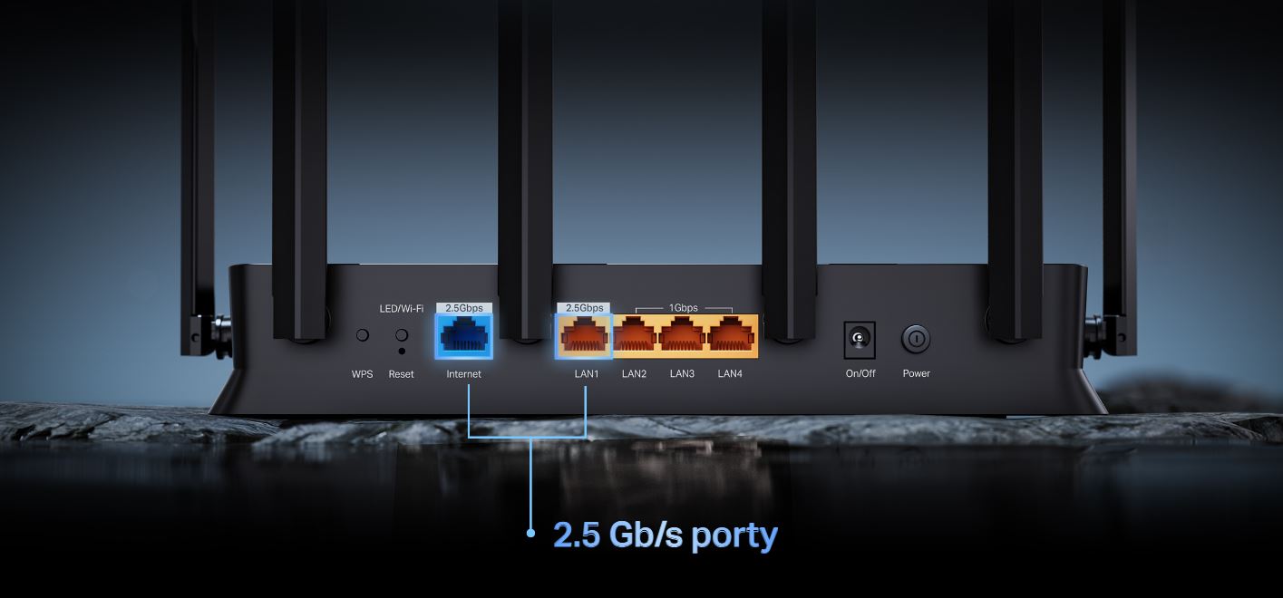 WiFi router TPLINK Archer BE400 WiFi7