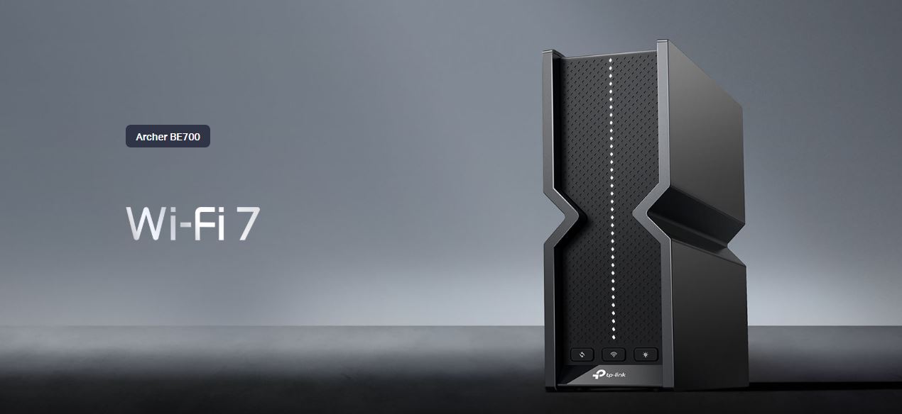 WiFi router TPLINK Archer BE700 WiFi7