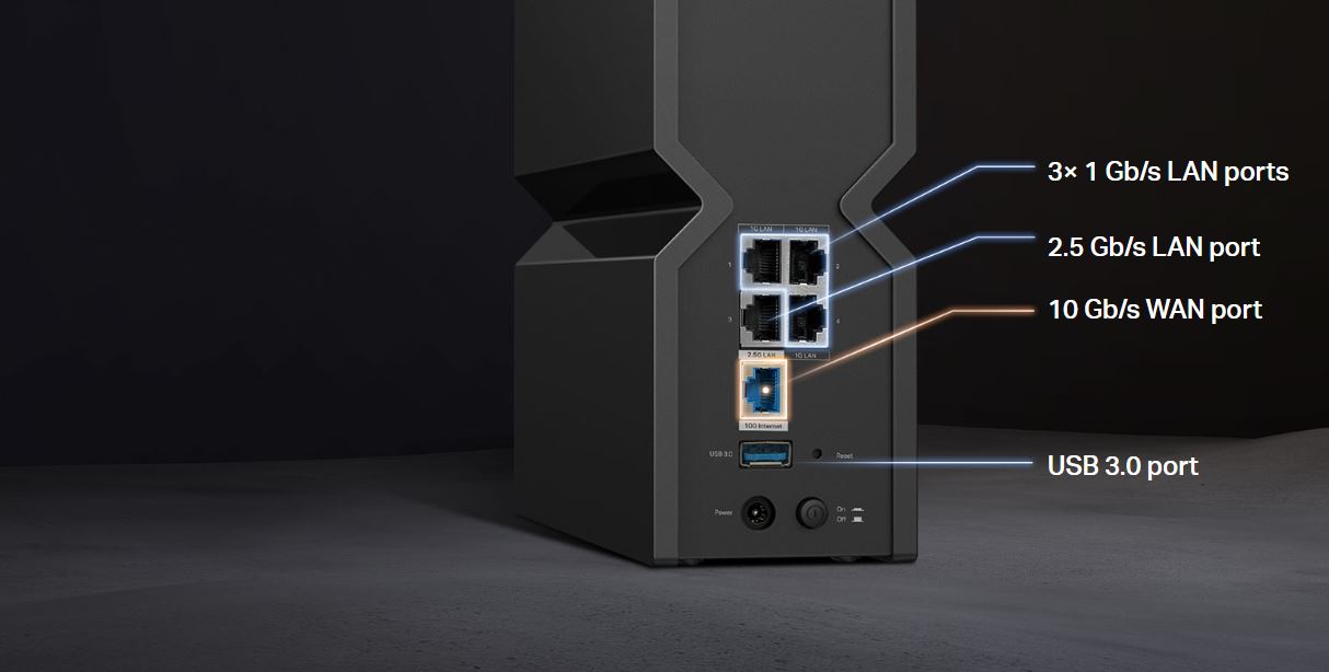 WiFi router TPLINK Archer BE700 WiFi7