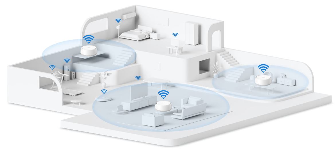 WiFi mesh systém TPLINK Deco BE222pack Wifi 7