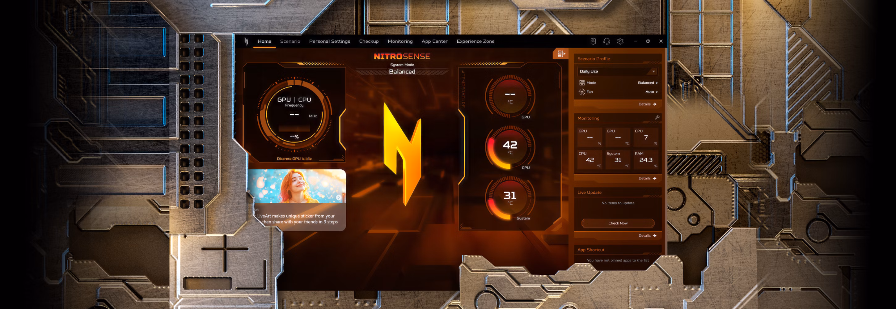 Herní notebook ACER Nitro V 17 AI ANV1741R632