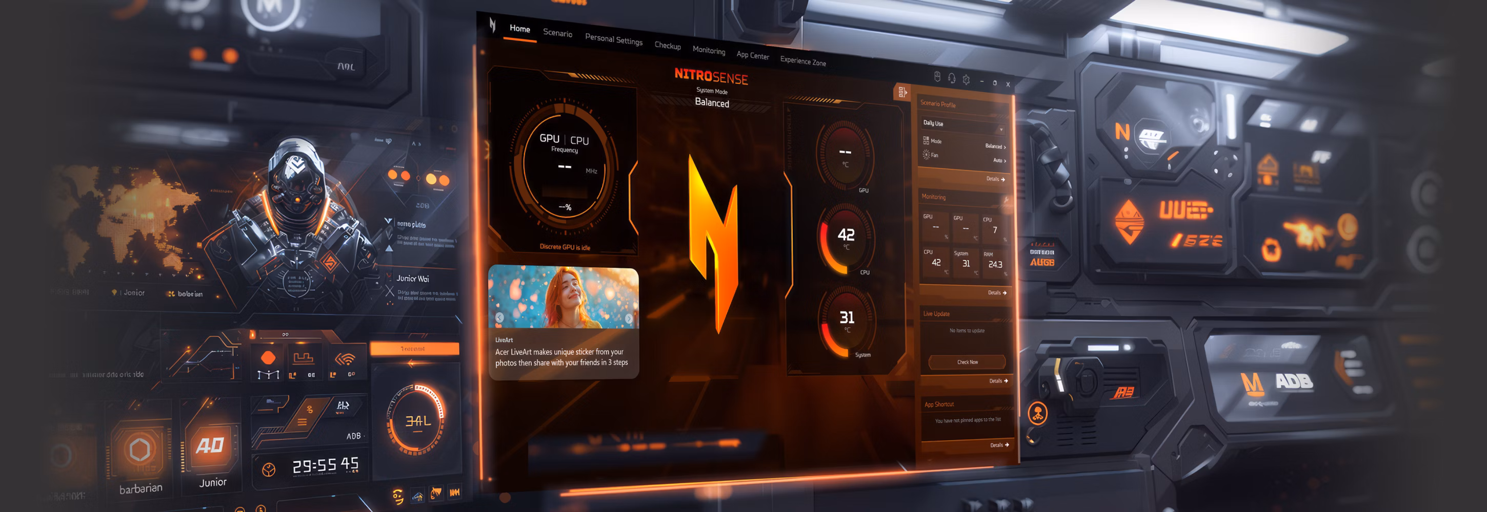 Herní notebook ACER Nitro V 15 ANV1552908V