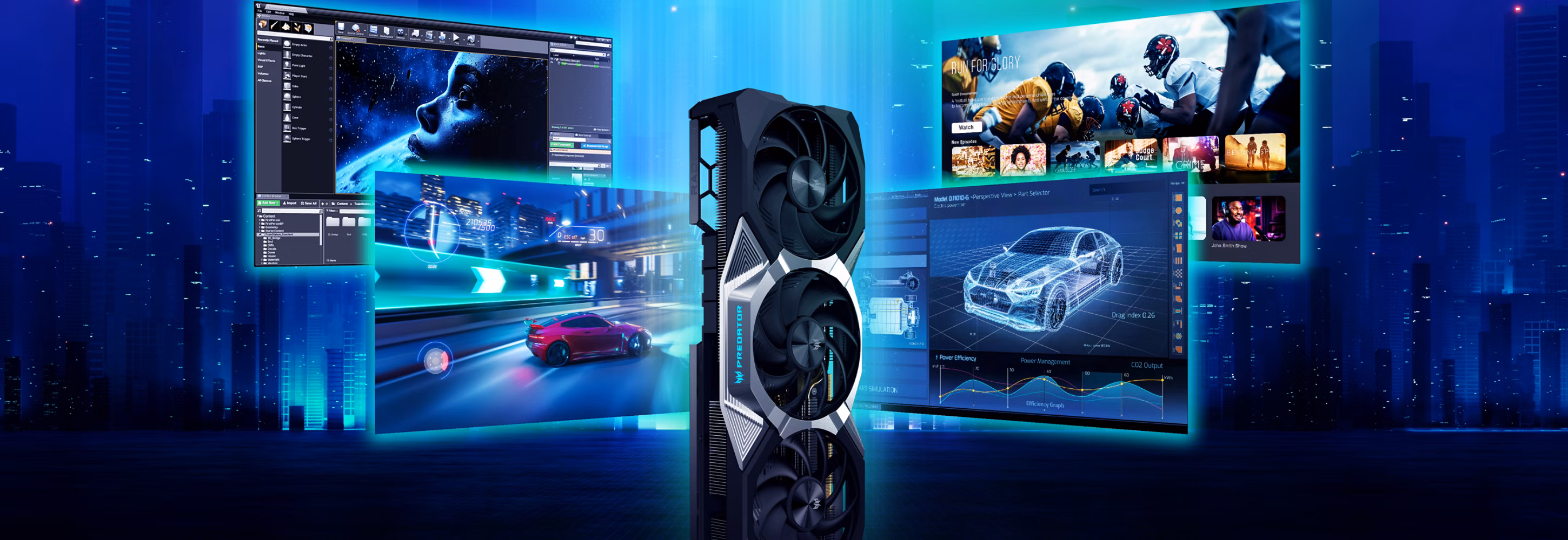  ACER PREDATOR BIFROST Radeon RX 9070 16GB GDDR6