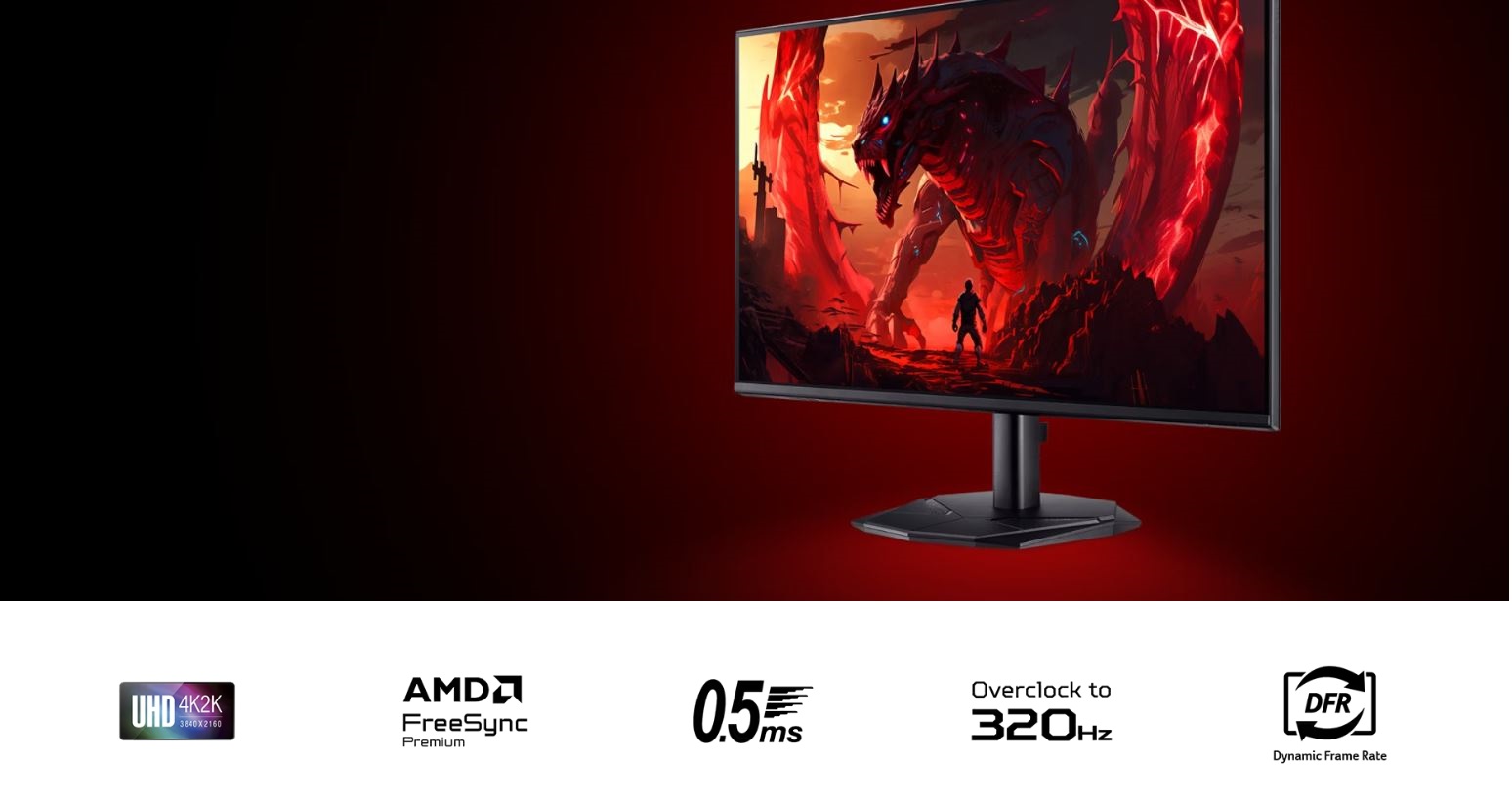 24 LED monitor ACER Nitro KG251QX0biip 245