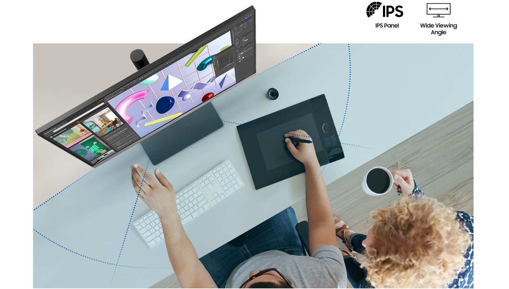 24 LED monitor SAMSUNG Essential S4 S24C432GAU