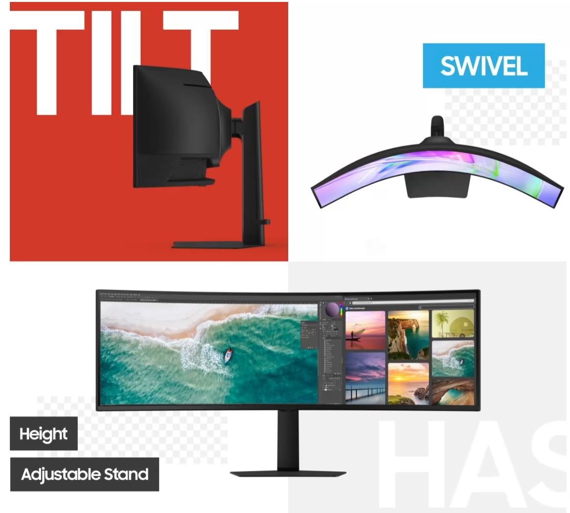 49 LCD monitor SAMSUNG ViewFinity S9 S49C950UAU