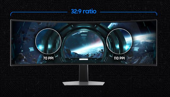 49 LCD monitor SAMSUNG Odyssey OLED G9 S49DG910SU