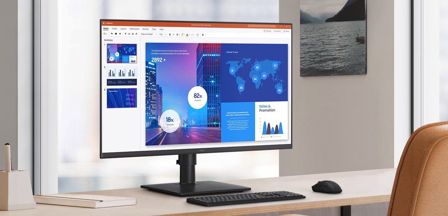 27 LED monitor SAMSUNG Essential S4 S27D400GAU