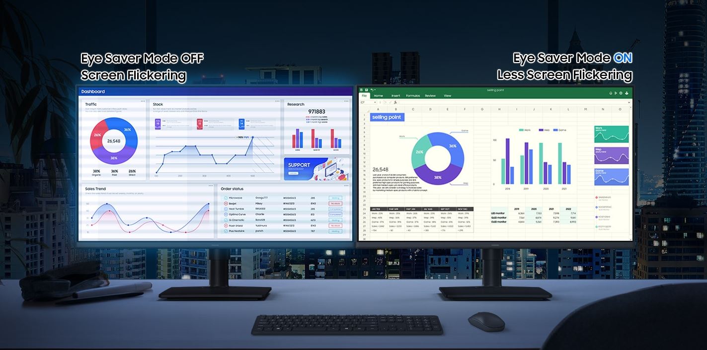 27 LED monitor SAMSUNG Essential S4 S27D400GAU