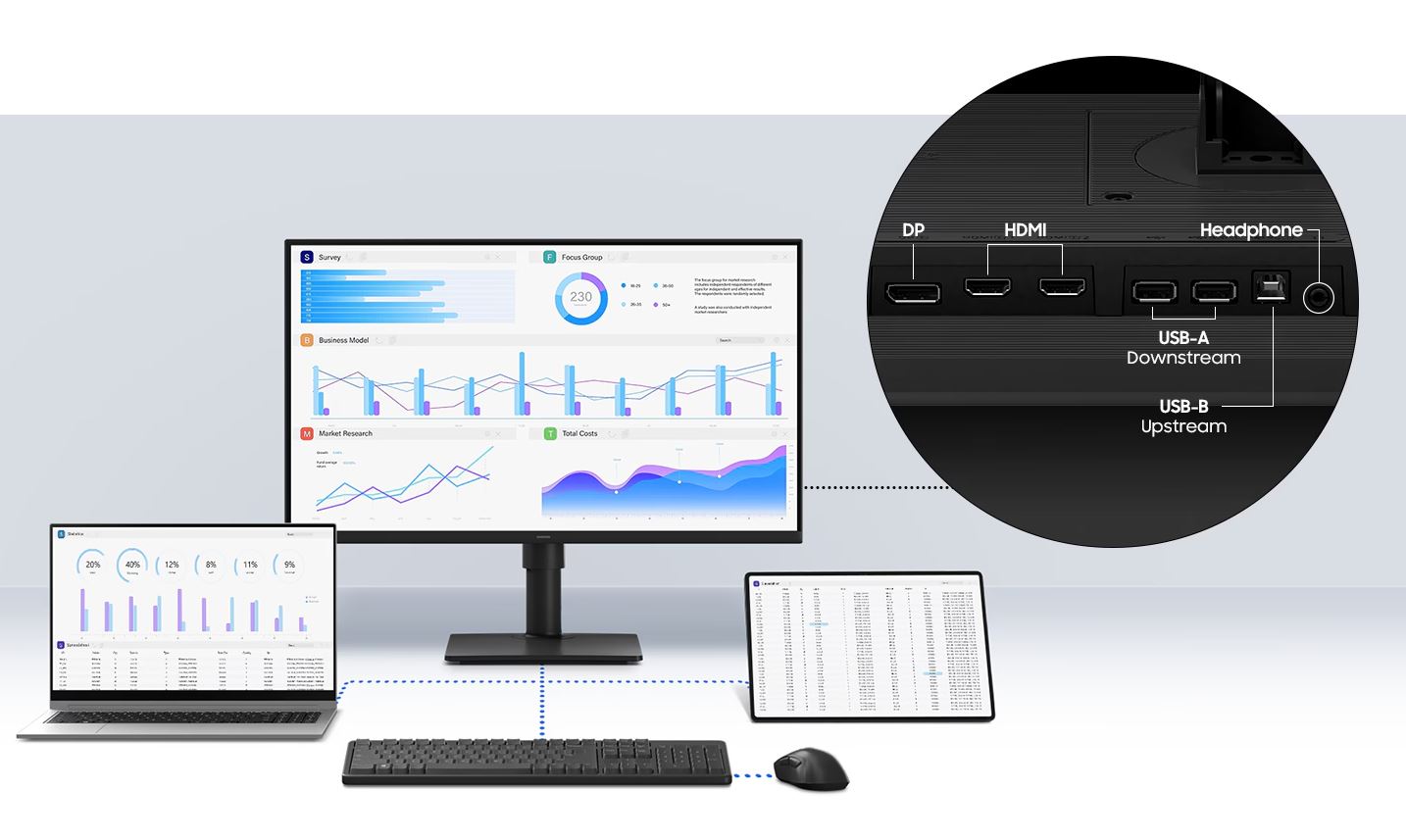 27 LED monitor SAMSUNG Essential S4 S27D400GAU