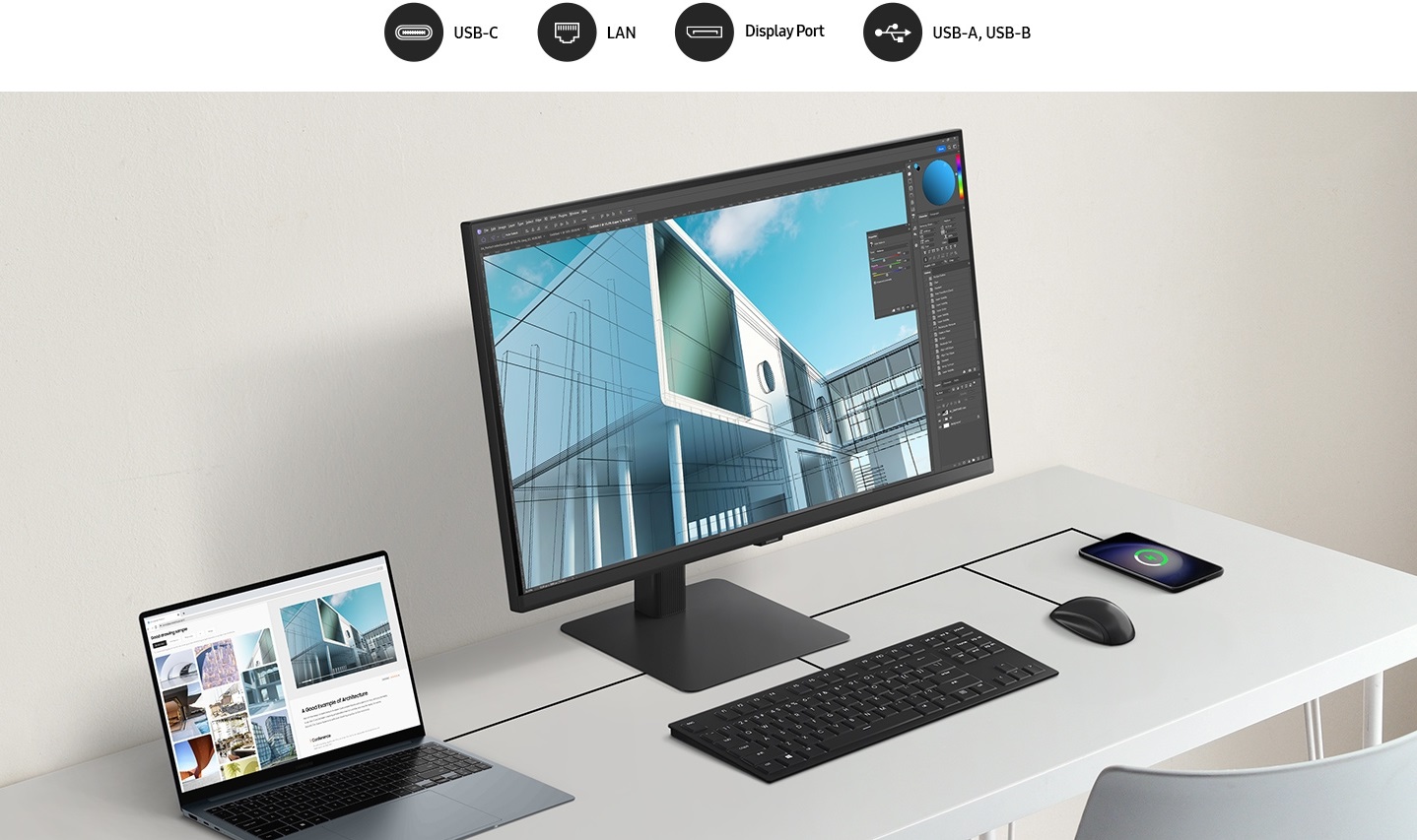 27 LED monitor SAMSUNG ViewFinity S6 S27D600UAU